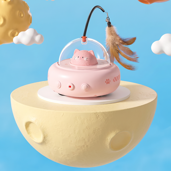 Cosmo – Self-Driving Cat Hunter with Catchable Feather